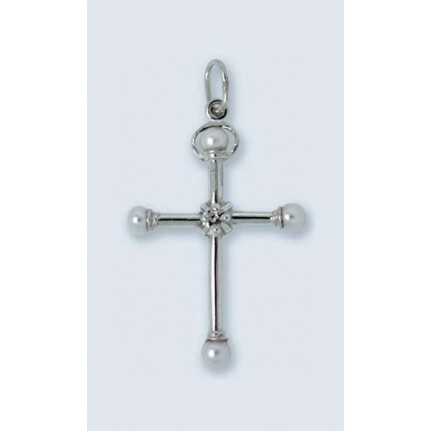 Крест с жемчугом Кр-024