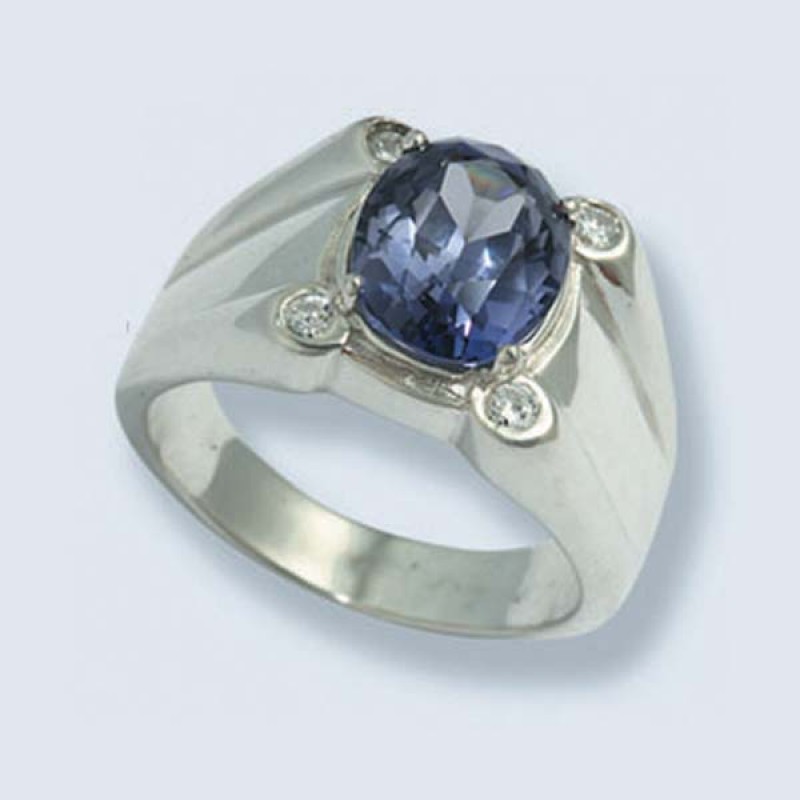 Перстень с камнями 1985