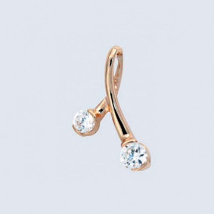 Подвеска с камнями П-374