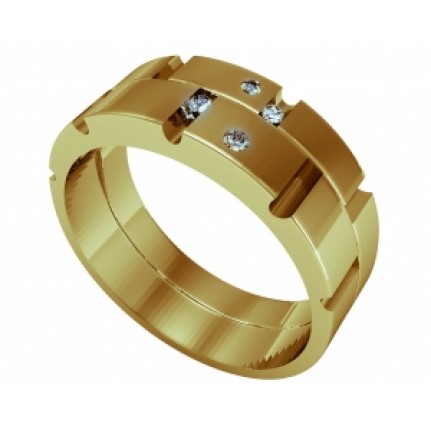 Кольцо с камнями Os 2075