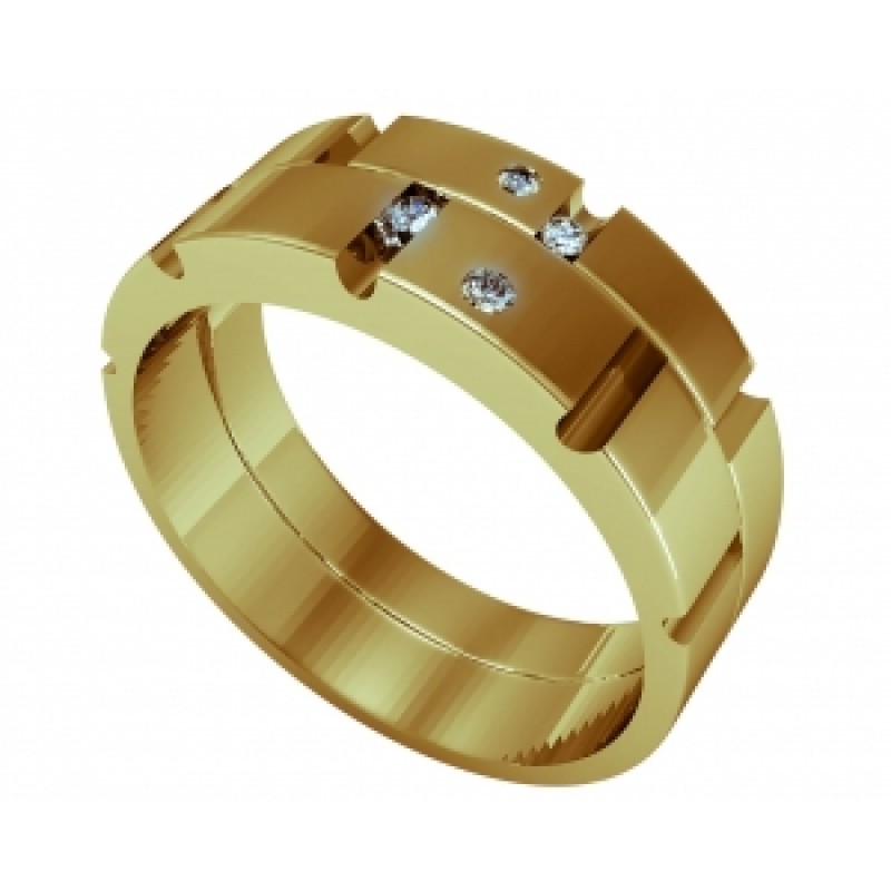 Кольцо с камнями Os 2075