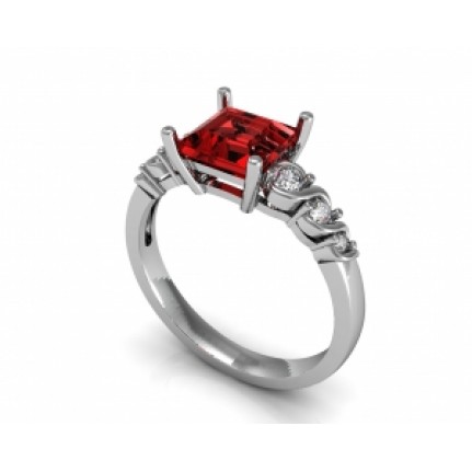 Кольцо с крупным камнем Os 7136