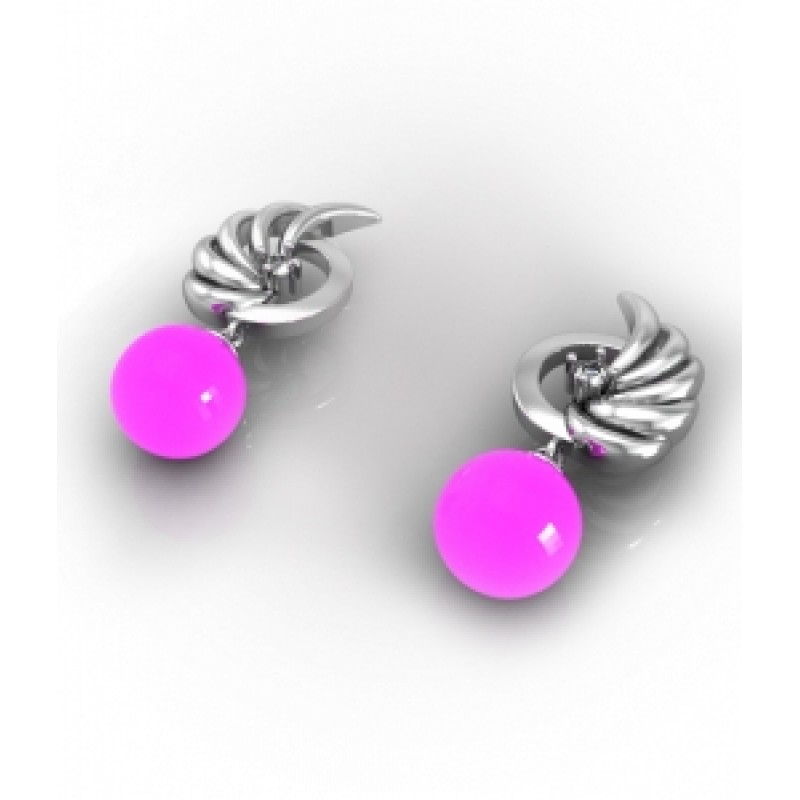 Серьги с жемчугом Os 4073