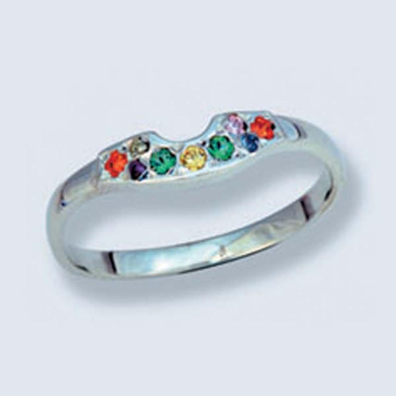 Кольцо с камнями 1117