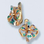 Серьги с камнями С-405