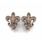 Серьги Королевская лилия Os 4058