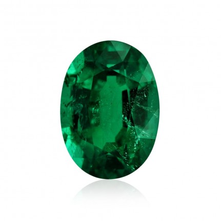 изумруд овал - 6х5мм