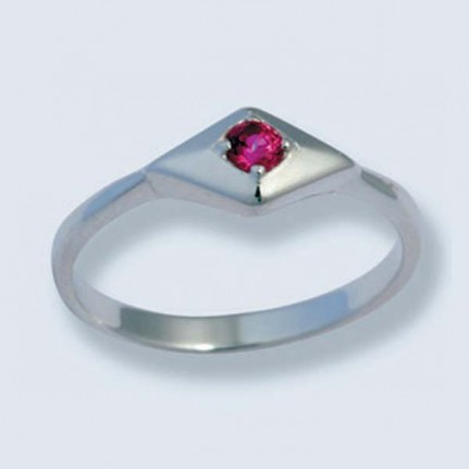 Кольцо с камнем 1998