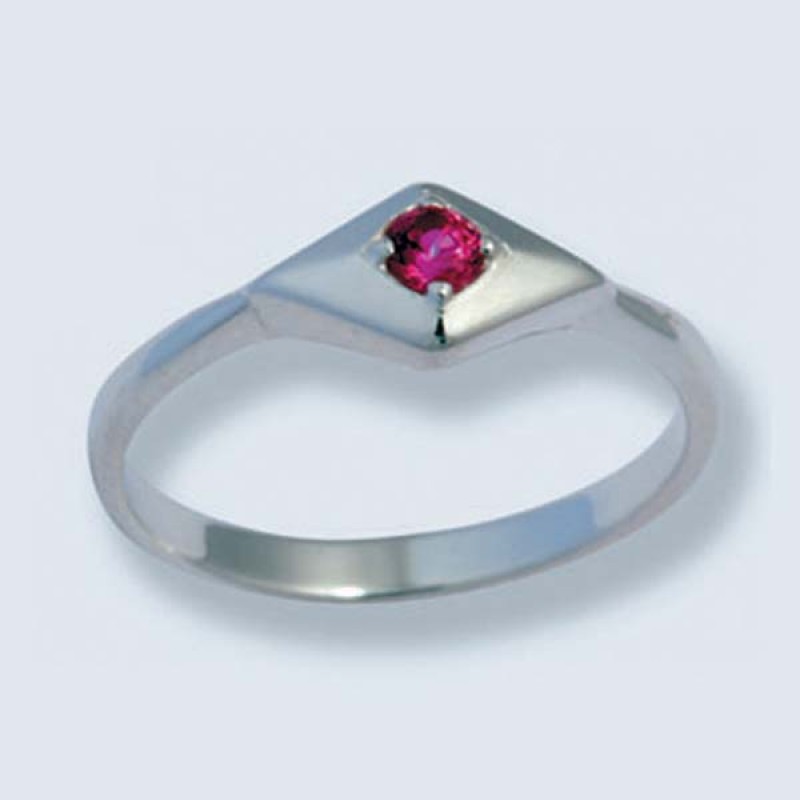 Кольцо с камнем 1998