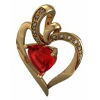 Подвеска Сердце Os 5124