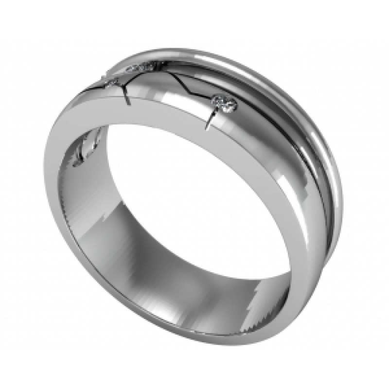 Кольцо с камнями Os 2110