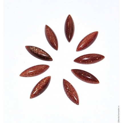 авантюрин маркиз-26х7мм