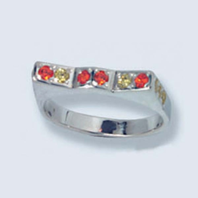 Кольцо с камнями 1232