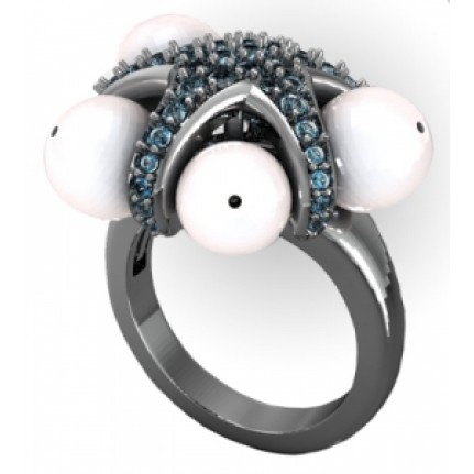 Кольцо Морская звезда Os 7102