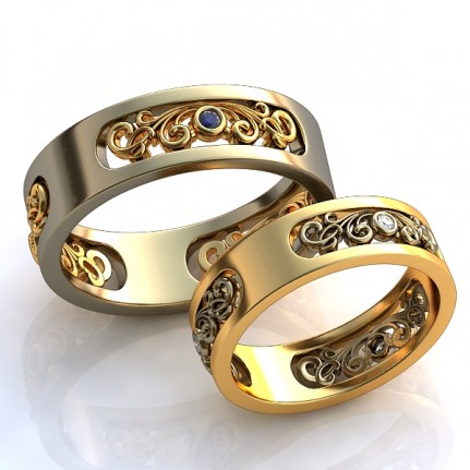 Обручальные кольца на заказ