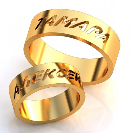 Обручальные кольца на заказ