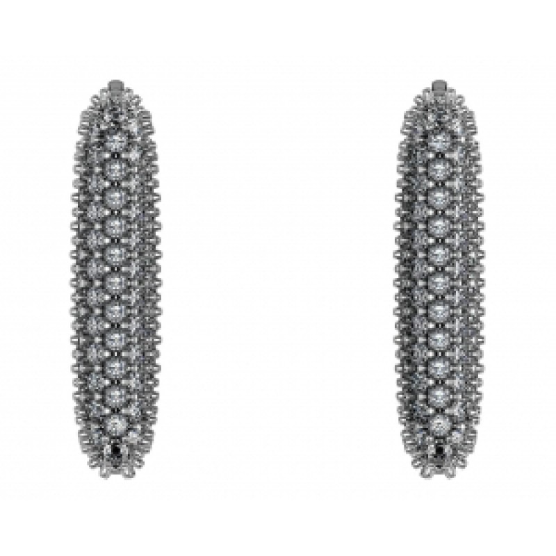 Серьги с камнями Os 4038