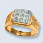 Печатка с камнями 046