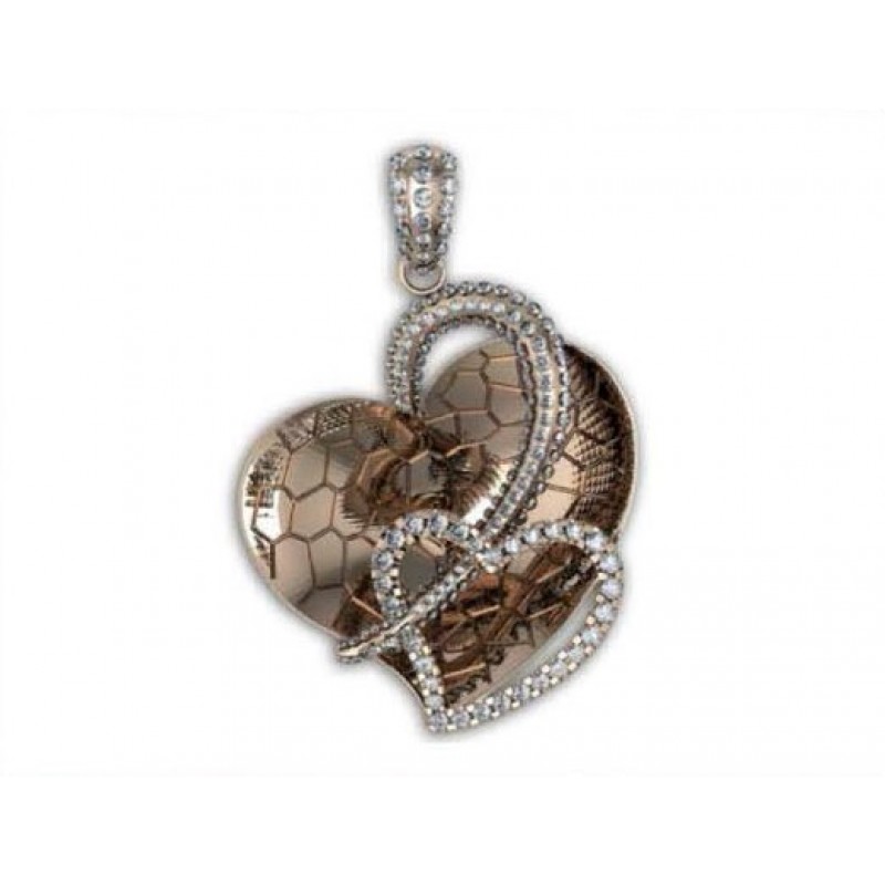 Подвеска Сердце Os 1377