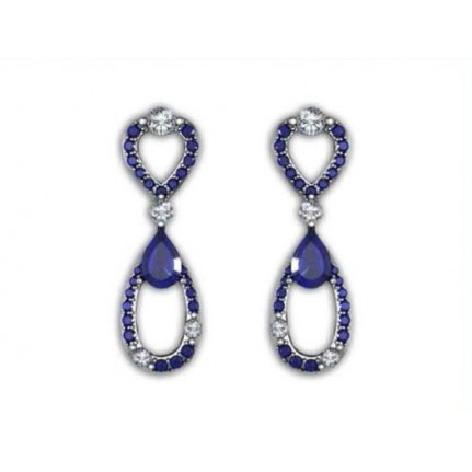 Серьги Капля Os 4003