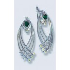 Серьги с камнями С-564