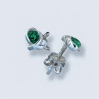 Пусеты с камнями С-608