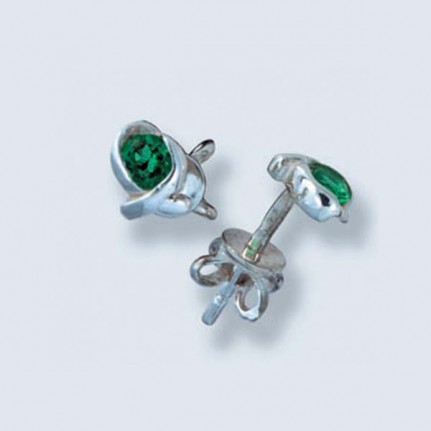 Пусеты с камнями С-608