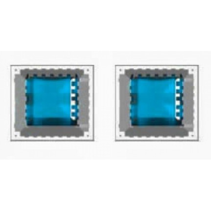 Серьги с камнями Os 4036