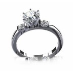 Кольцо с крупным камнем Os 2669