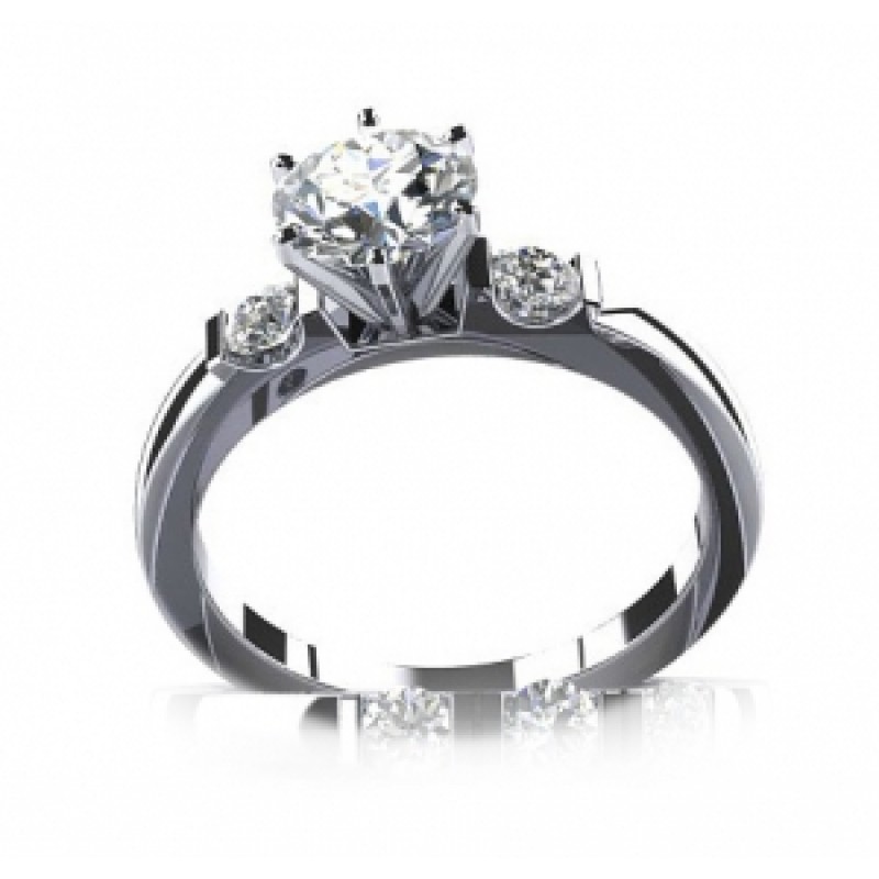 Кольцо с крупным камнем Os 2669