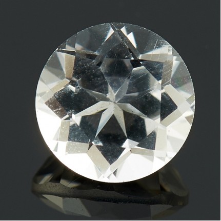 горный хрусталь круг- 6.0mm