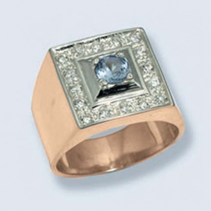 Печатка с камнями 221