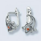 Серьги с камнями С-011