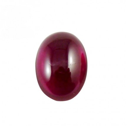рубин овал-кабошон -7х5мм