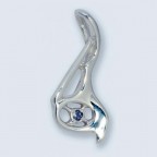 Подвеска с камнем П-030