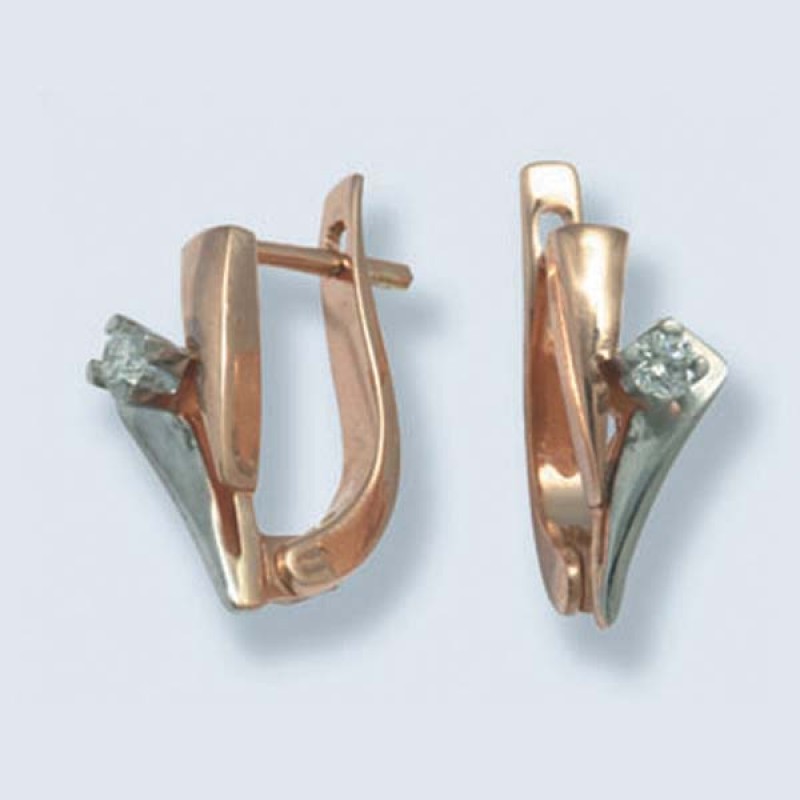 Серьги с камнями С-411