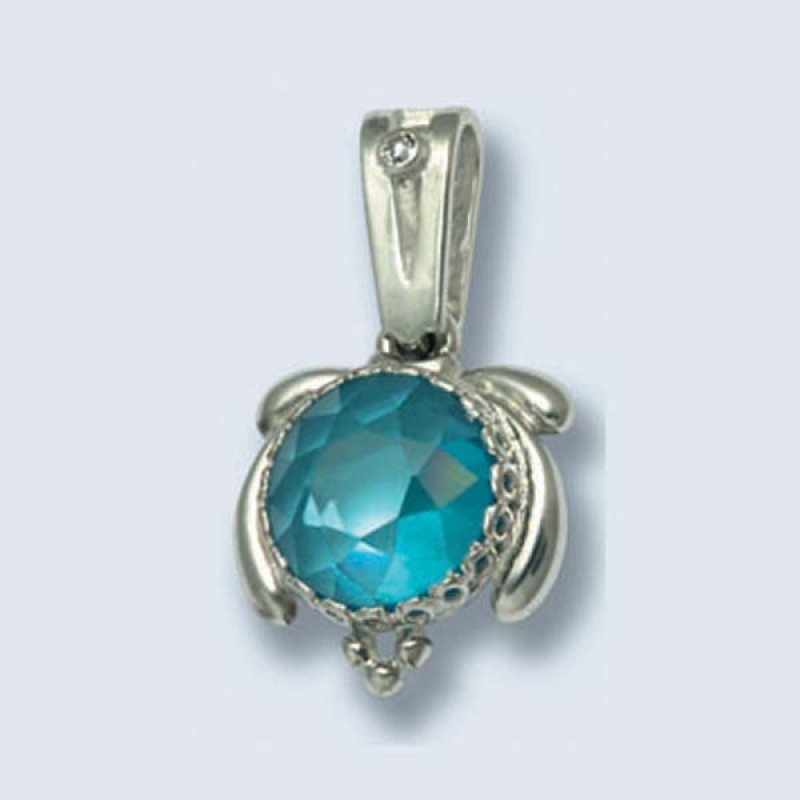 Подвеска с камнями П-022