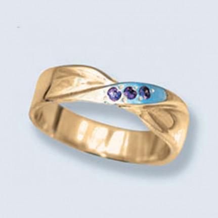 Кольцо с камнями 1116