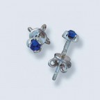 Пусеты с камнями С-609