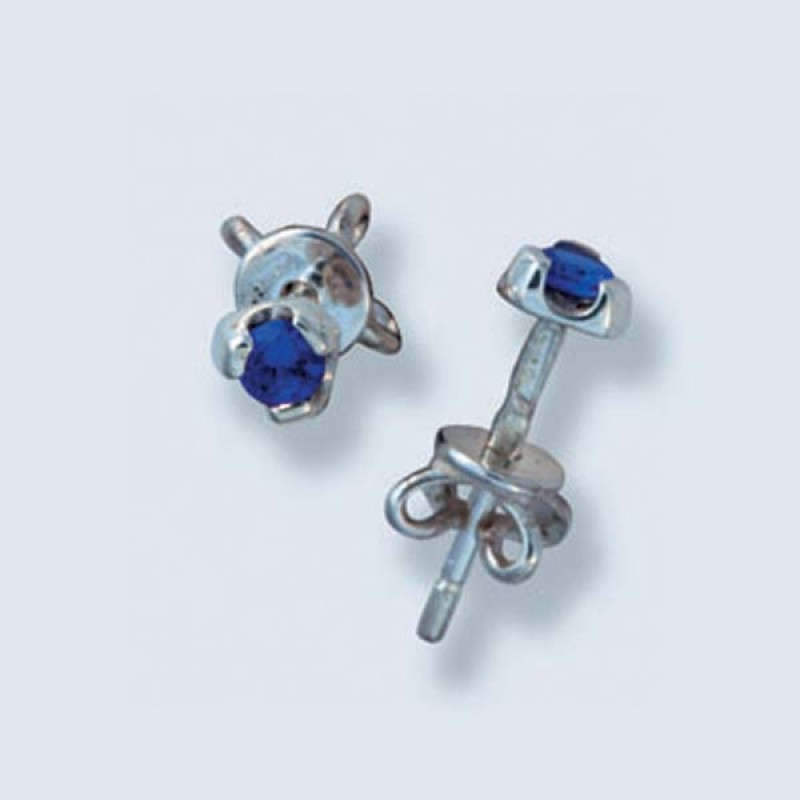 Пусеты с камнями С-609