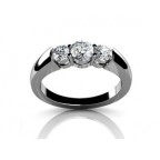 Помолвочное кольцо с дорожкой камней Os 2168