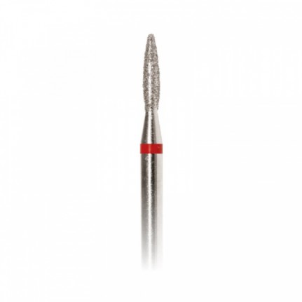 Бор алмазный пламя закругленное 2.1 мм.