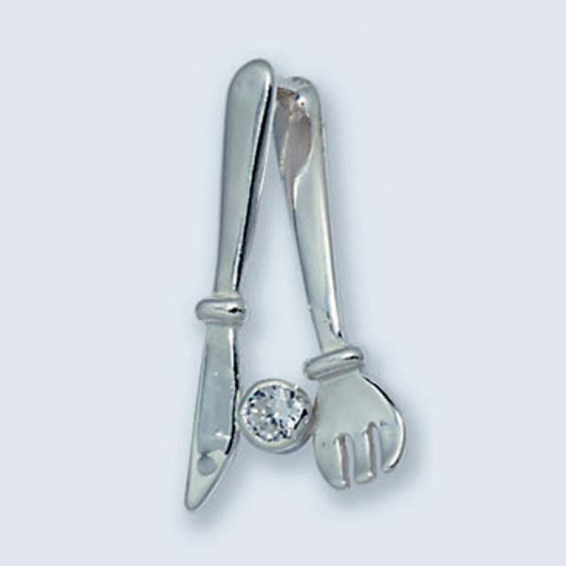 Подвеска с камнем П-167