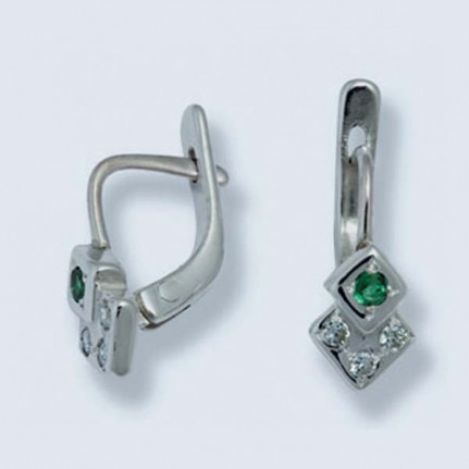 Серьги с камнями С-007