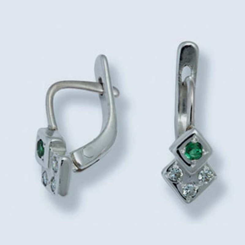 Серьги с камнями С-007