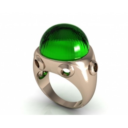 Кольцо с крупным камнем Os 7170