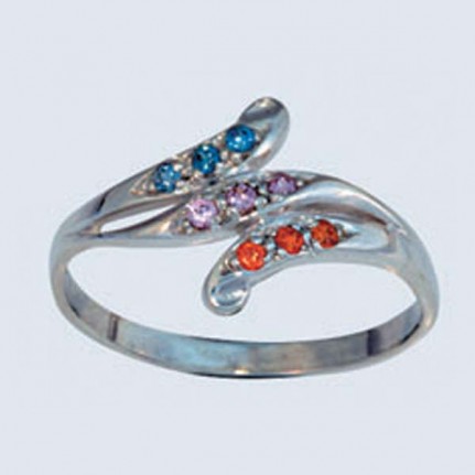 Кольцо с камнями 1161