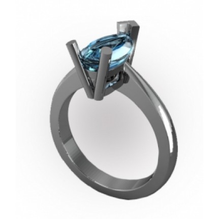 Кольцо с крупным камнем Os 2647