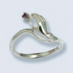 Кольцо с камнем 1300