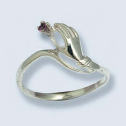 Кольцо с камнем 1300